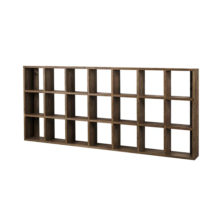 Mette Ditmer - Showcase Wandregal 53 x 40 cm, Eiche dunkel