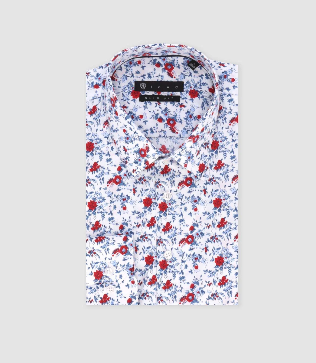 Chemise ville rouge 