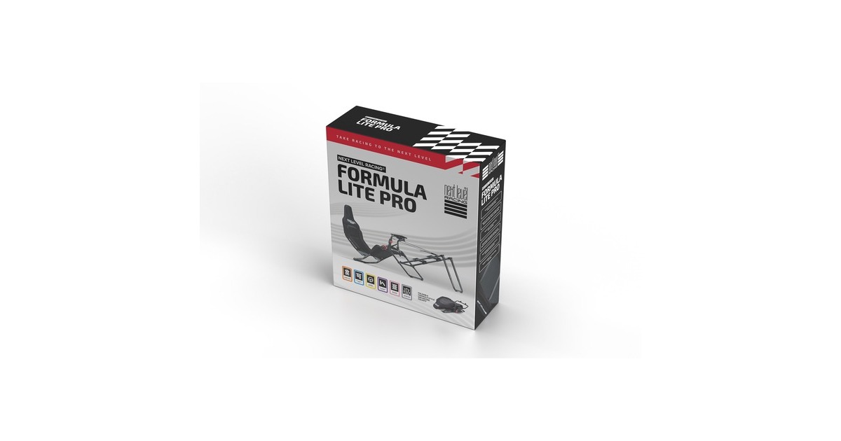 Next Level RacingFormula Lite Pro racing simulator  (Zwart)