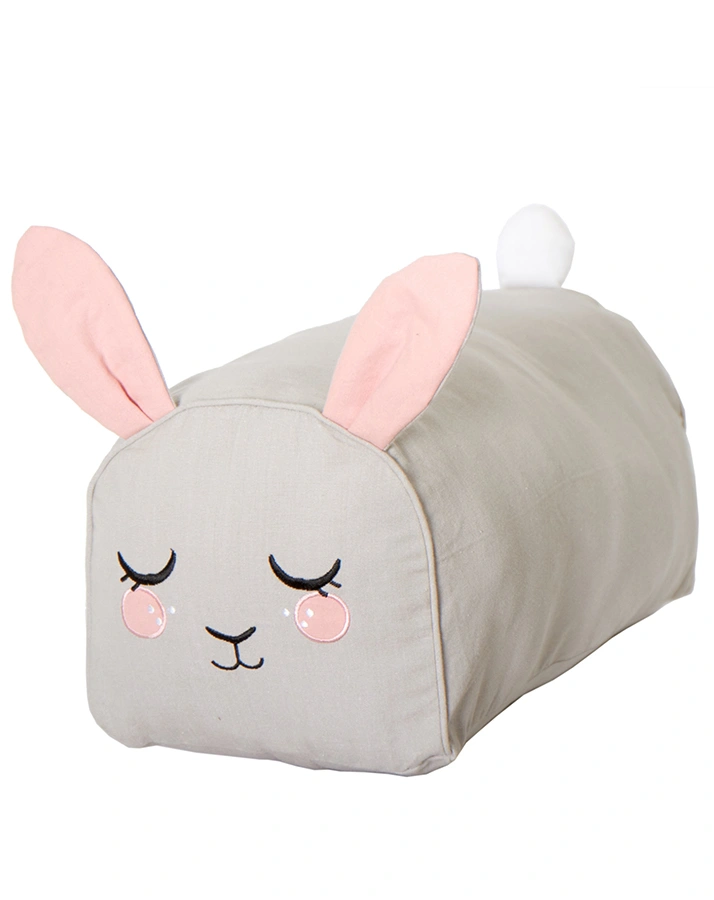 Sitzpouf BUNNY (50x25x25) in grau