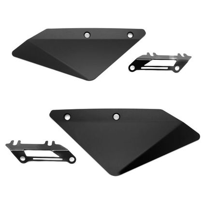 Plaques latérales Barracuda kit complet (support et Plaques numéro)