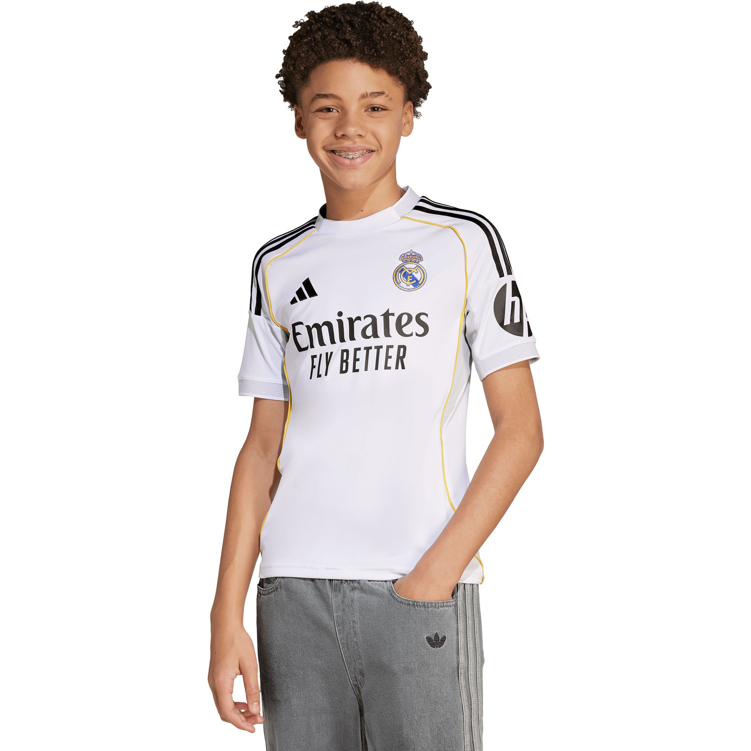 adidas Real Madrid Thuis Shirt Bellingham 5 Kids
