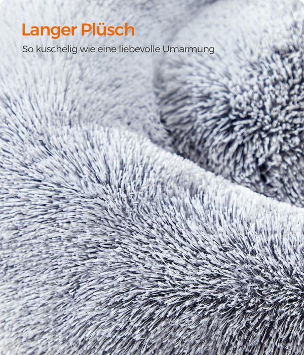 Feandrea Kuschelbett, rund, grau, Ø60/H20 cm
