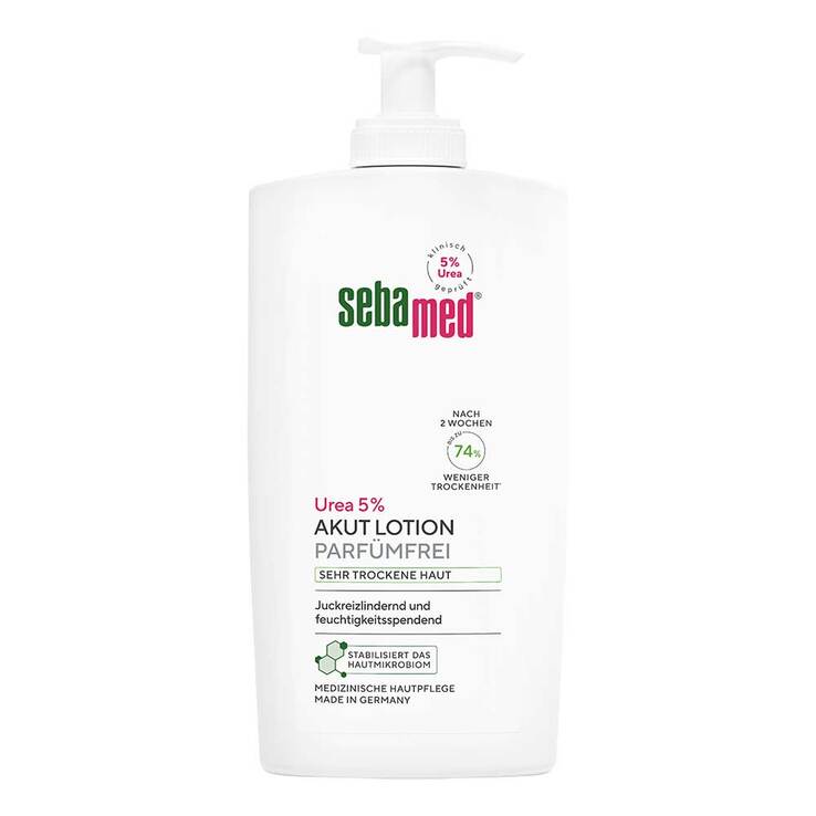 Sebamed Akut Lotion Urea 5% parfumfrei, 400 ml