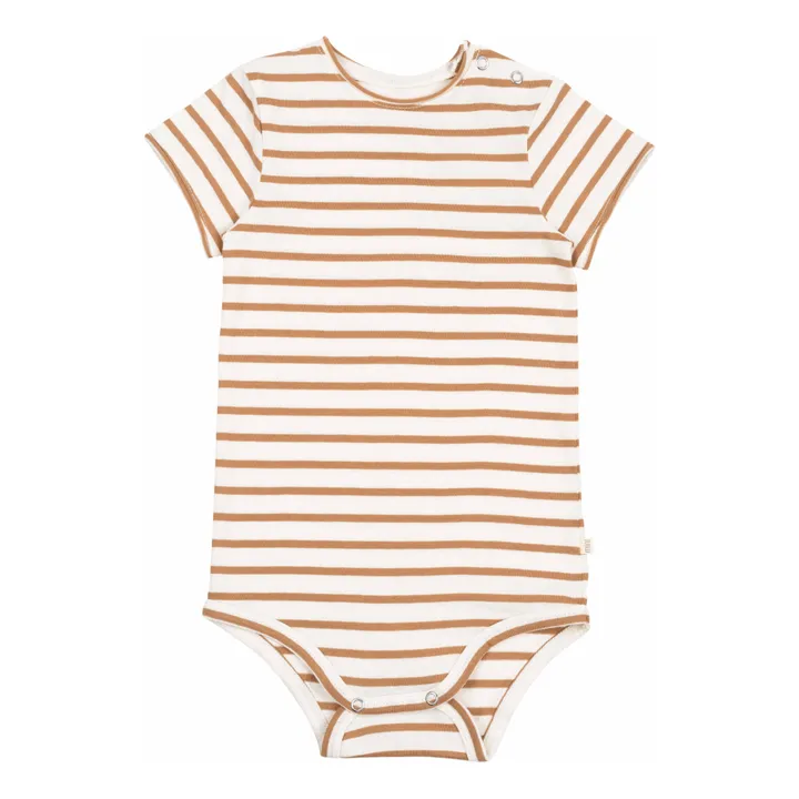 Minimalisma Body Rayé Coton Bio Lassi | Beige