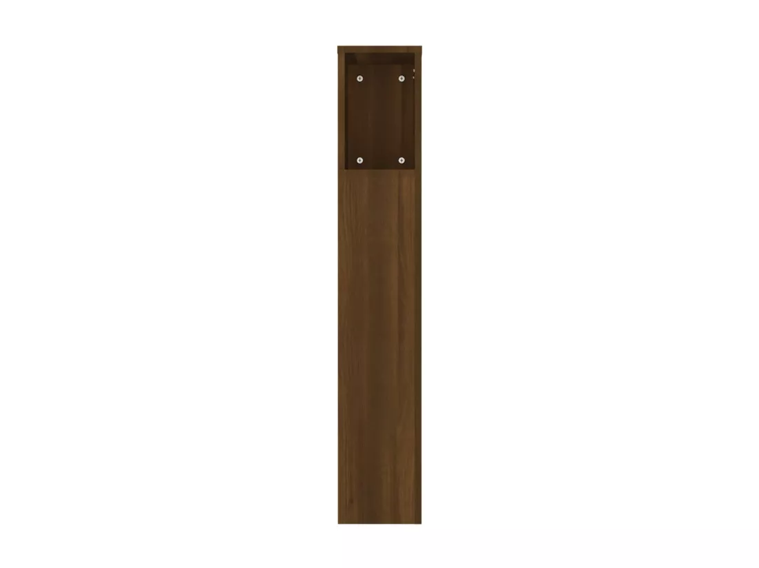 Armoire de tête de lit Chêne marron 180x18,5x104,5 cm
