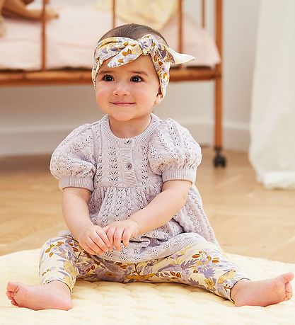Müsli Kleid - Strick - Nadel heraus - Soft Flieder