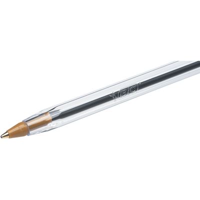 BIC Cristal Original - 15 Stylos à bille - noir, rouge, bleu, vert