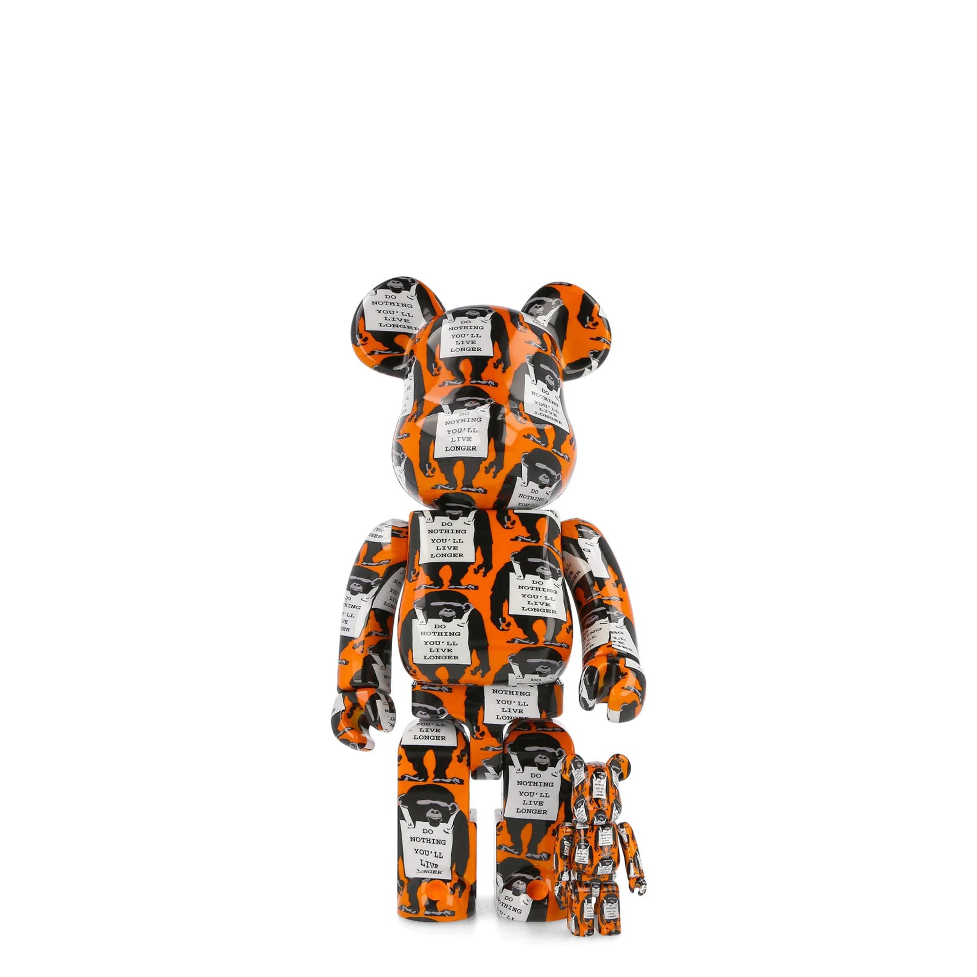 Medicom<br>Brandalism x Medicom Be@rbrick Monkey Sign 400% + 100%