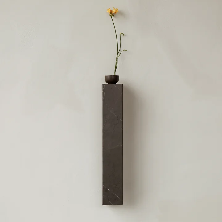 Audo - Plinth Wandregal, L 60 cm, sand (Kunis Breccia)