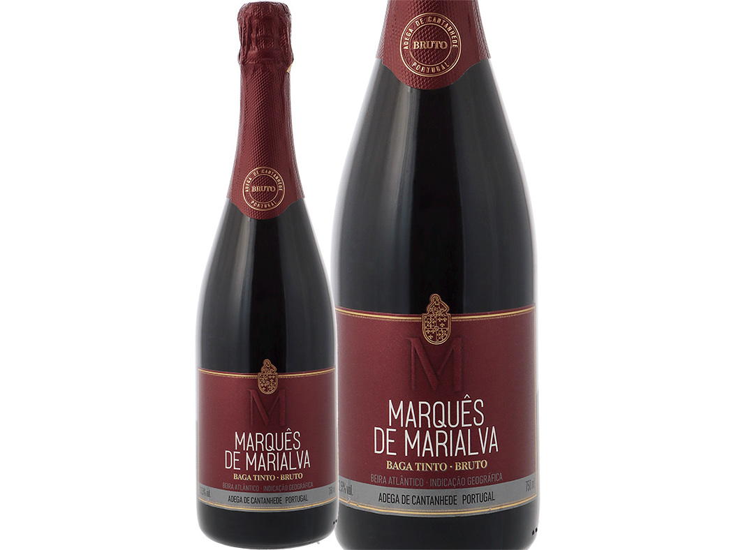 ESPUMANTE TINTO MARQUÊS DE MARIALVA TOURIGA NACIONAL BAGA BAIRRADA BRUTO 0.75L