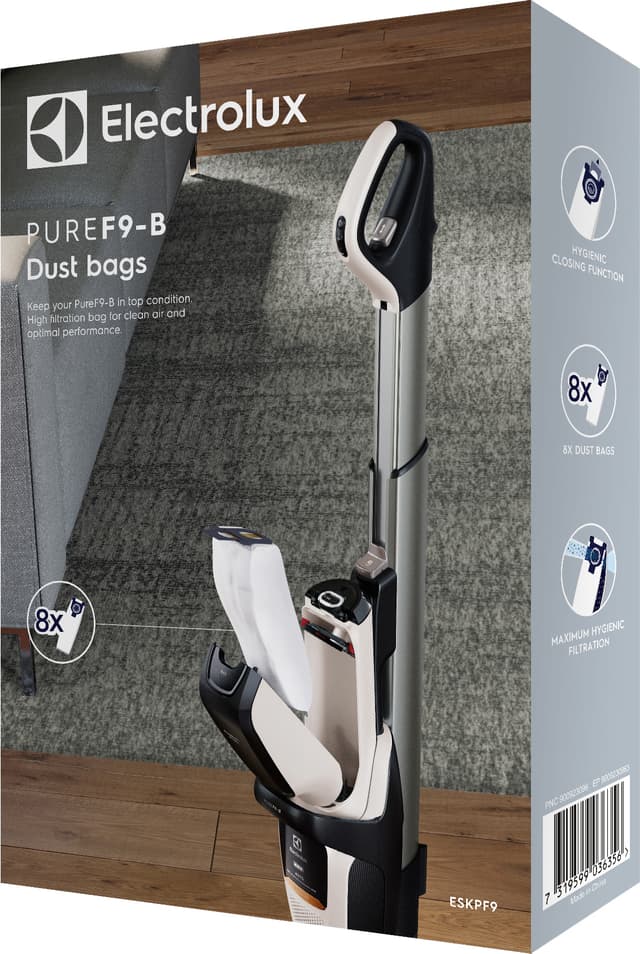 Electrolux Allergy Plus støvsugerposer ESKPF9 til Electrolux Pure F9