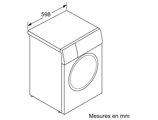 BOSCH - Lave linge Frontal WGB244A2FR