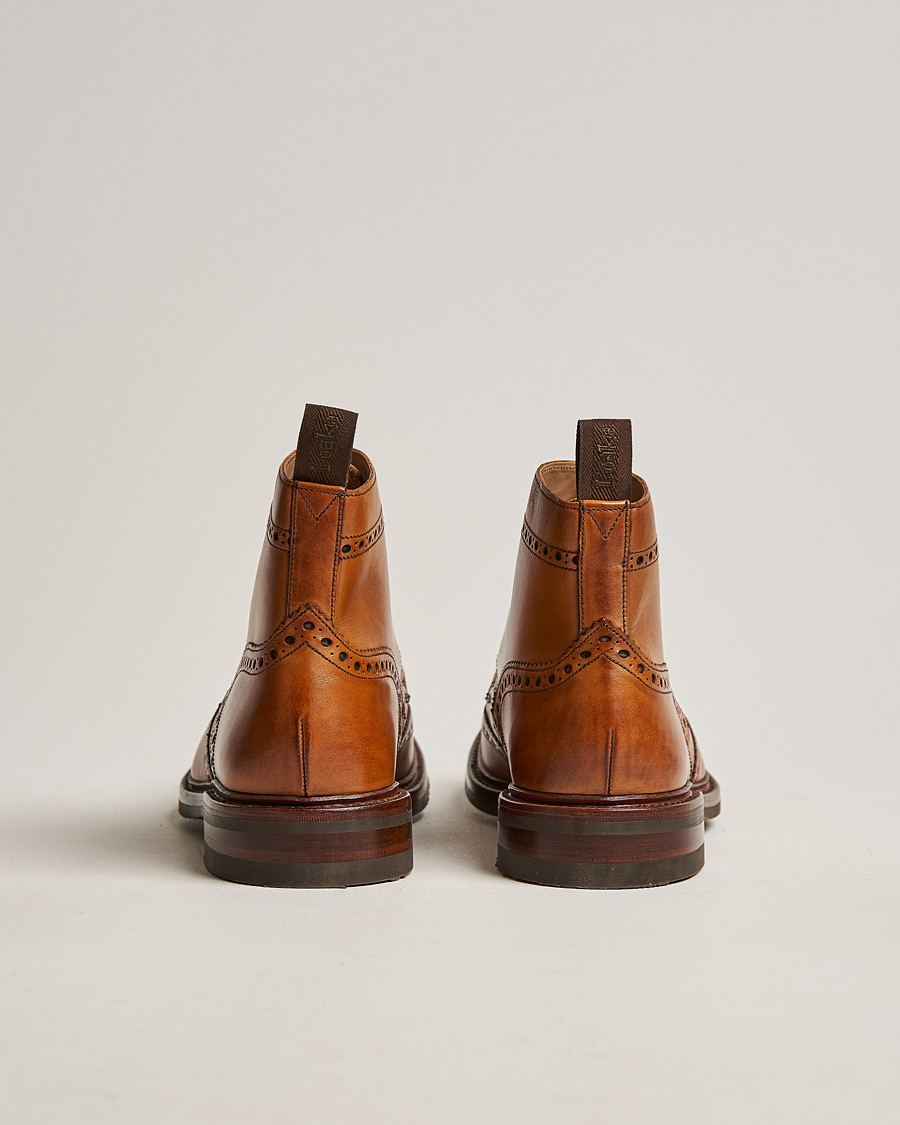 Loake 1880 Bedale Boot Tan Burnished Calf
