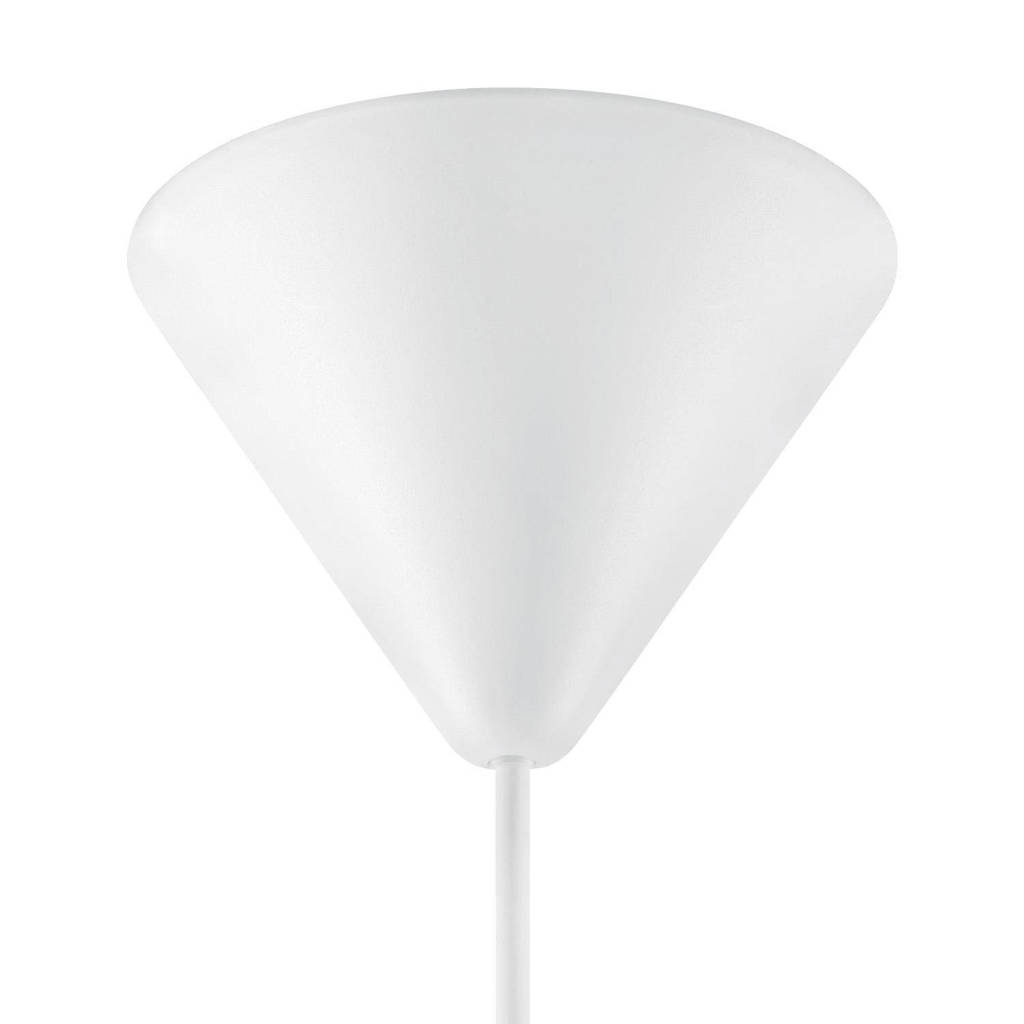 Veren laten los en gele verenhanglamp Esli