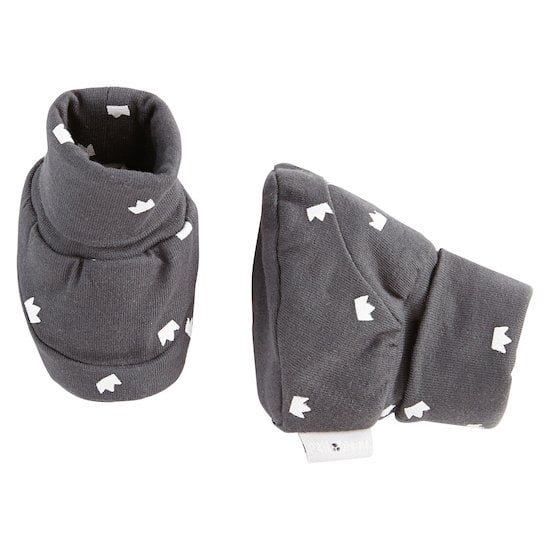Chaussons Royal Baby   Carbone        Naissance-0 mois   de               P'tit bisou