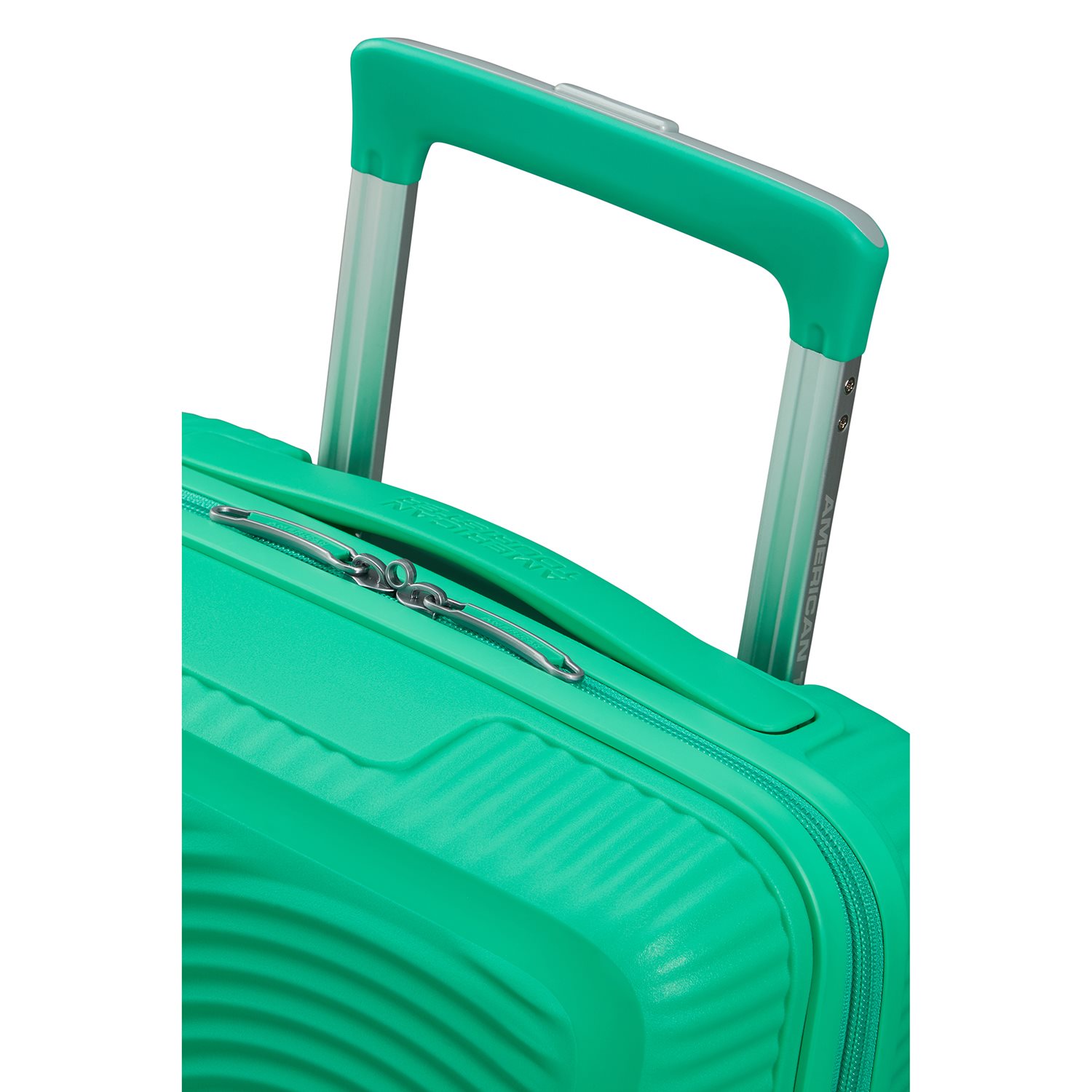 American Tourister Soundbox Mini Spinner 47 bright green