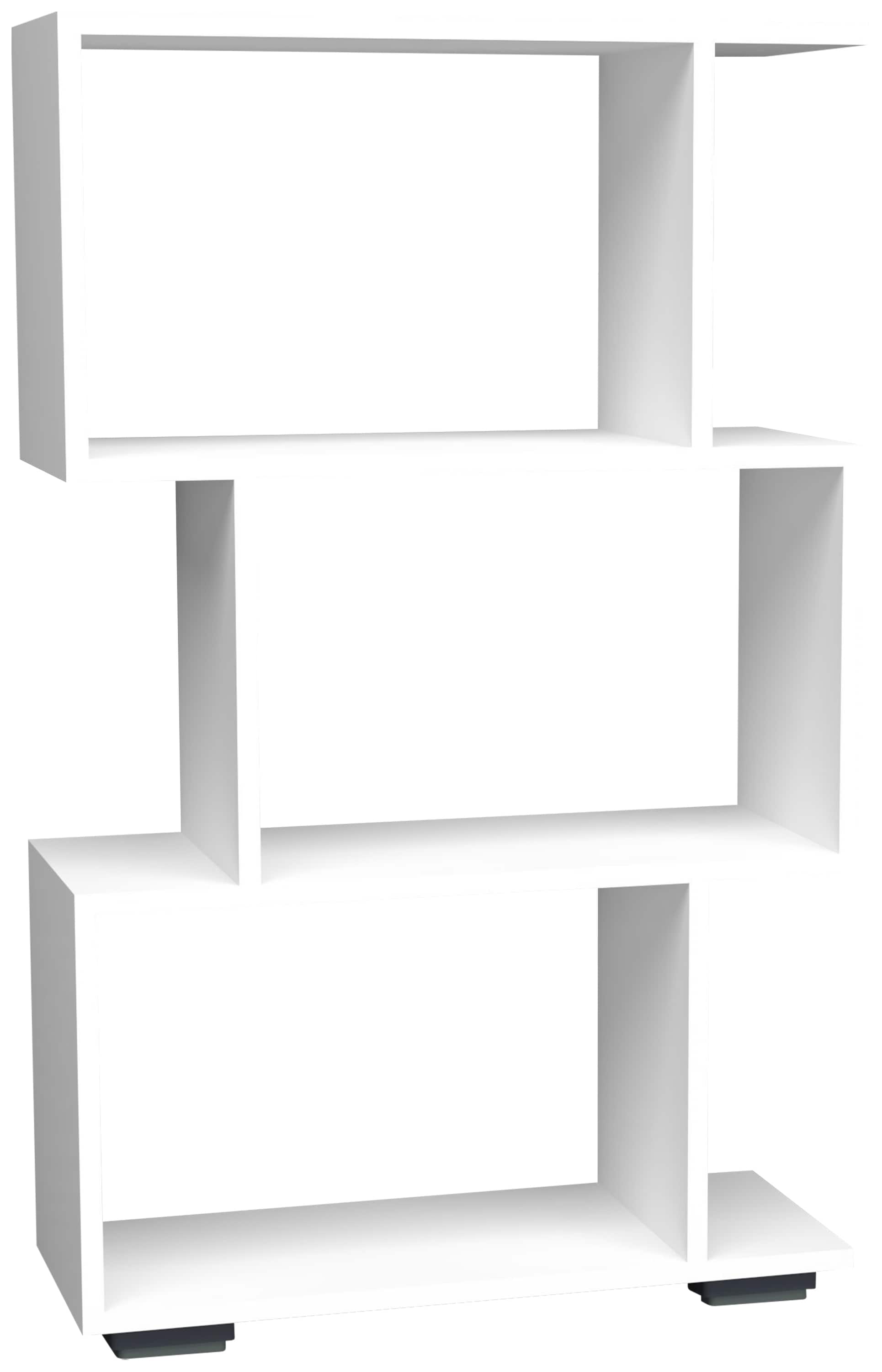 VCM Holz Raumteiler Stand Regal Bücherregal Deko Bücher Standregal Palusa M