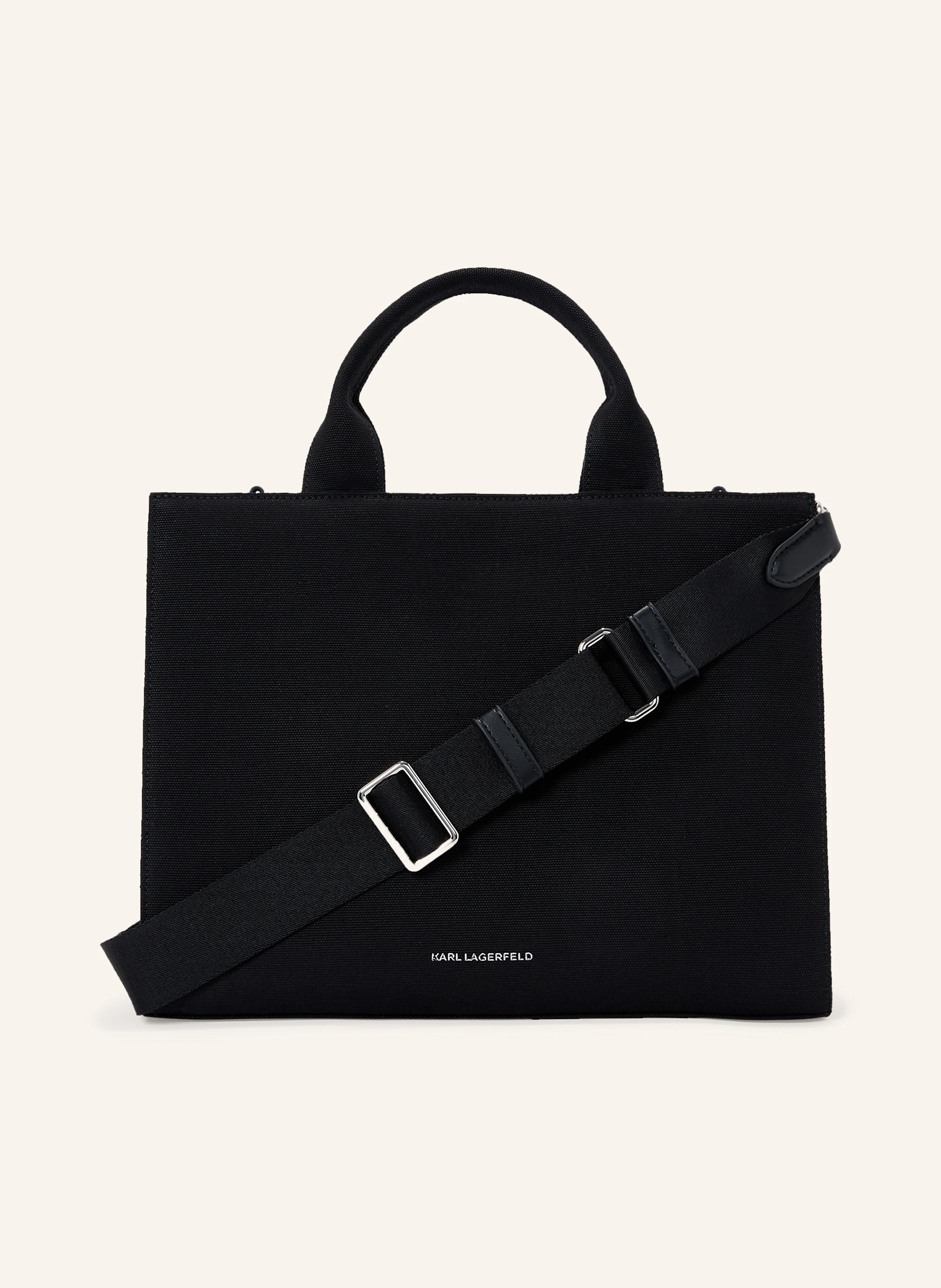 KARL LAGERFELD K/AUTOGRAPH SQUARE MEDIUM TOTE BAG