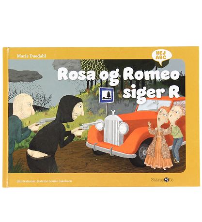 Straarup & Co Buch - Hej ABC - Rosa og Romeo Siger R - Dänisch