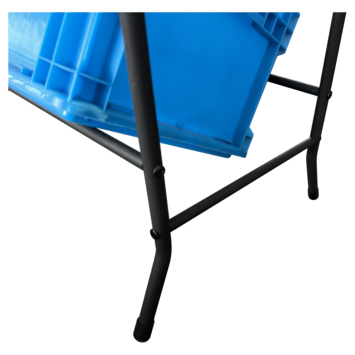 Krattenrek zwart 160x53x40 cm 35 kg