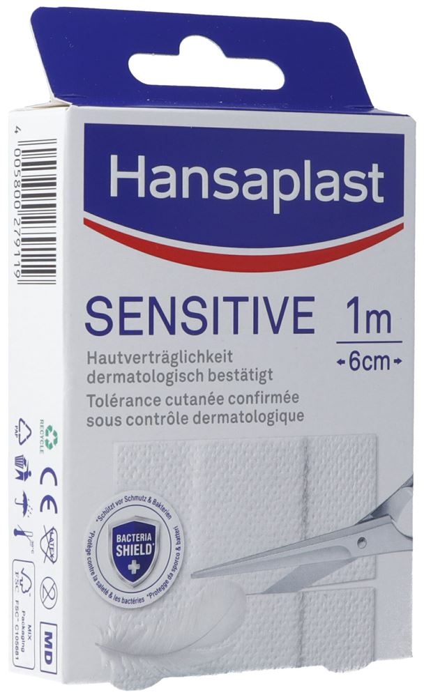 Hansaplast Sensitive Meter<br>1 Stück, 6cm1xm