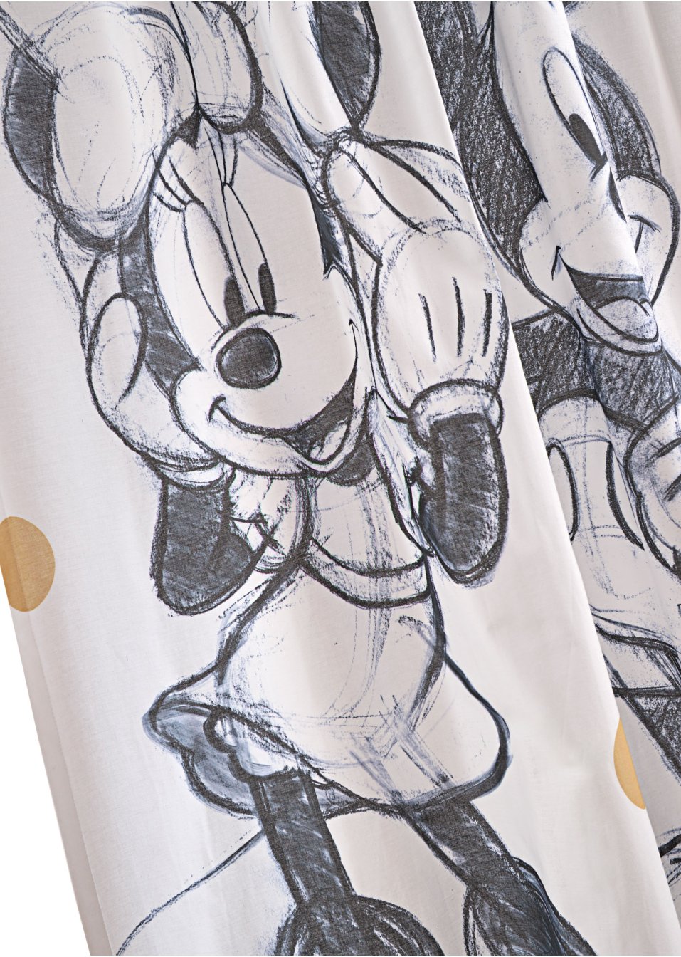 Panneau coton  Minnie and Mickey Mouse (1 pce.)