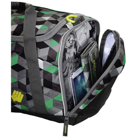 Coocazoo Sporttasche SporterPorter Crazy Cubes green