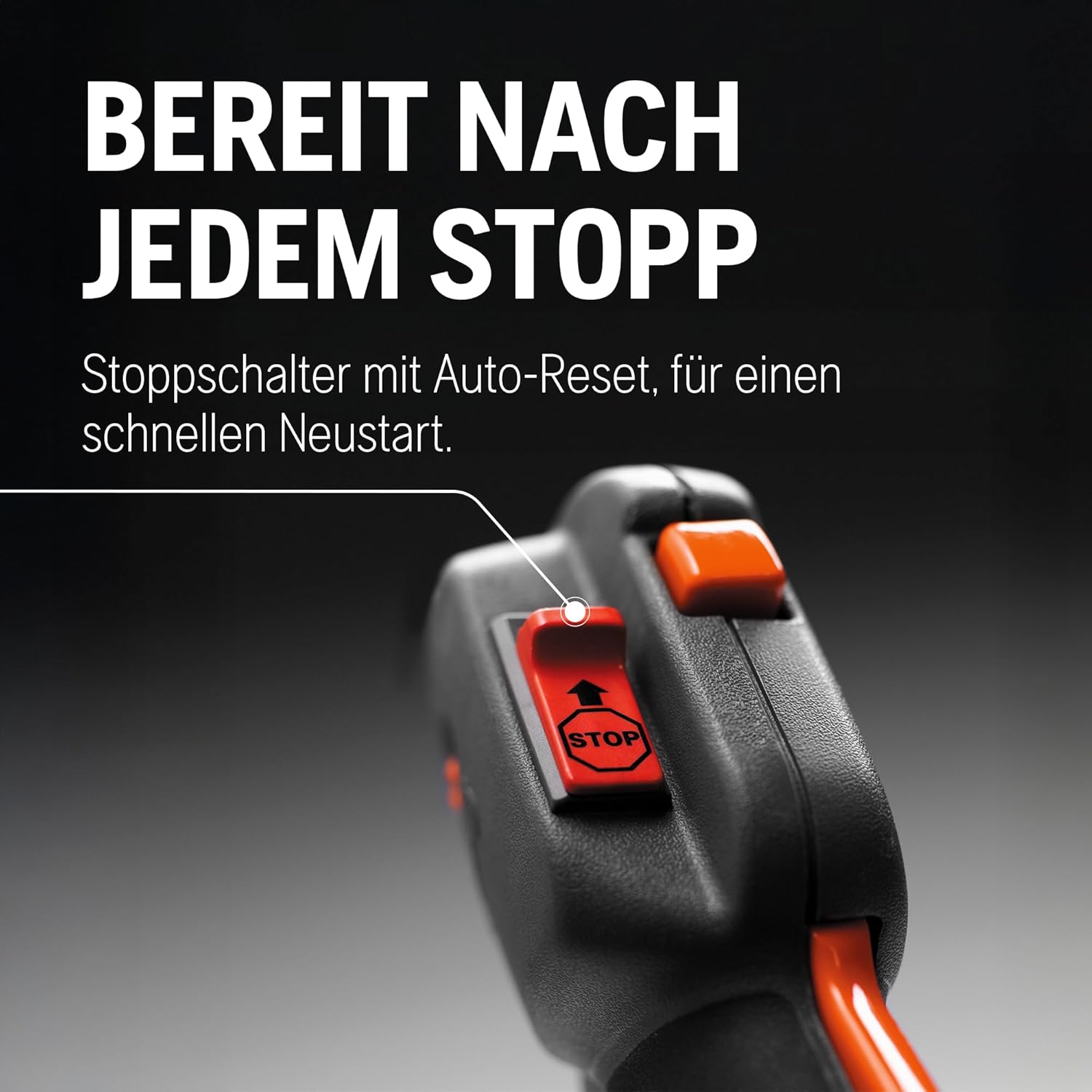 Husqvarna 122R Benzin-Rasentrimmer - 21,7cm³ 2-Takt Freischneider, 43 cm Schnittbreite, Tap 'n Go Kopf, Smart Start®, mit Doppelgurt
