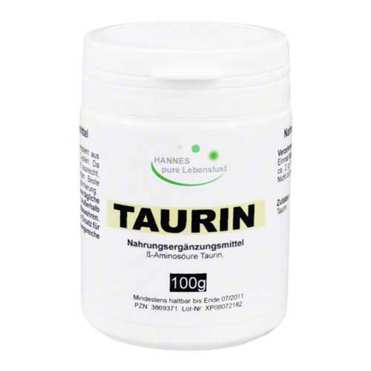 Taurin pur Pulver, 100 g