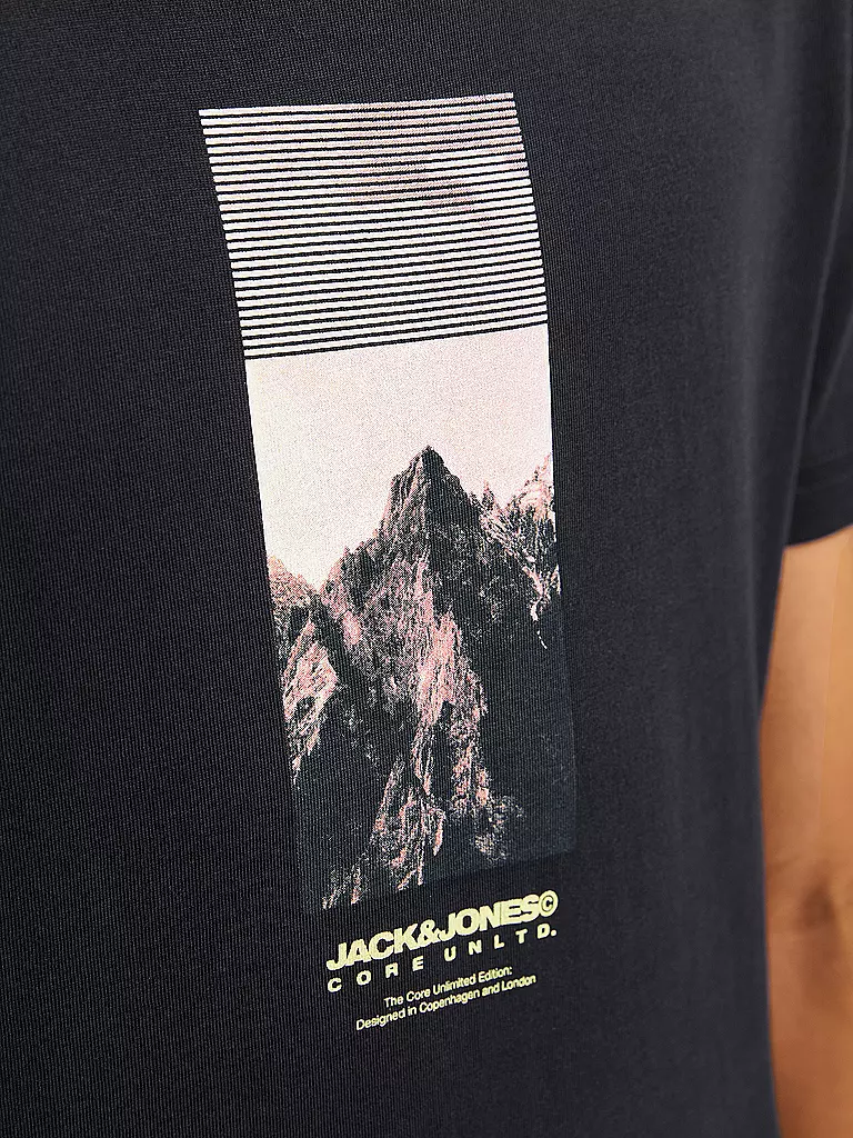 JACK & JONES Jungen T-Shirt JCOAERO schwarz