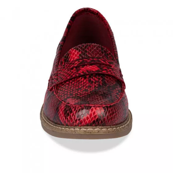 Mocassins ROUGE VIA DONNA