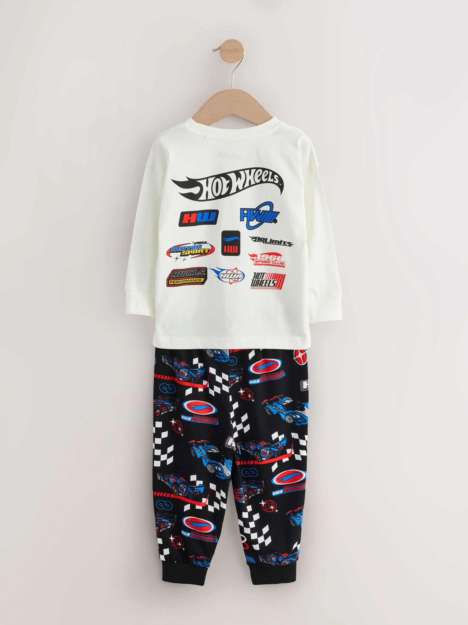 Multi Hot Wheels - Gelicentieerde knusse pyjama's 2 pack (9mnd -9jr)