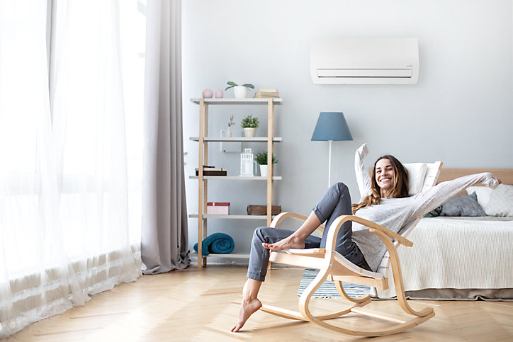 Pompe à chaleur air/air duo et multisplit Qlima SCM5232 3200W - Unité intérieure prêt à poser
