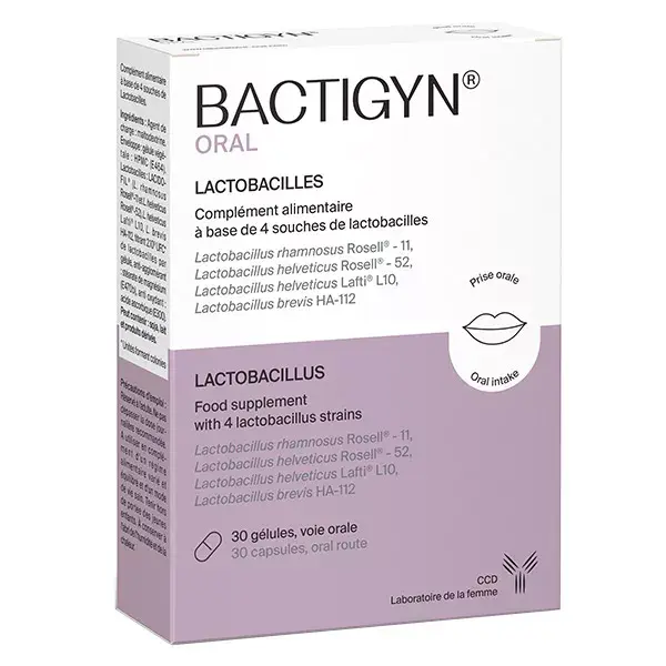 Bactigyn Oral 30 cápsulas