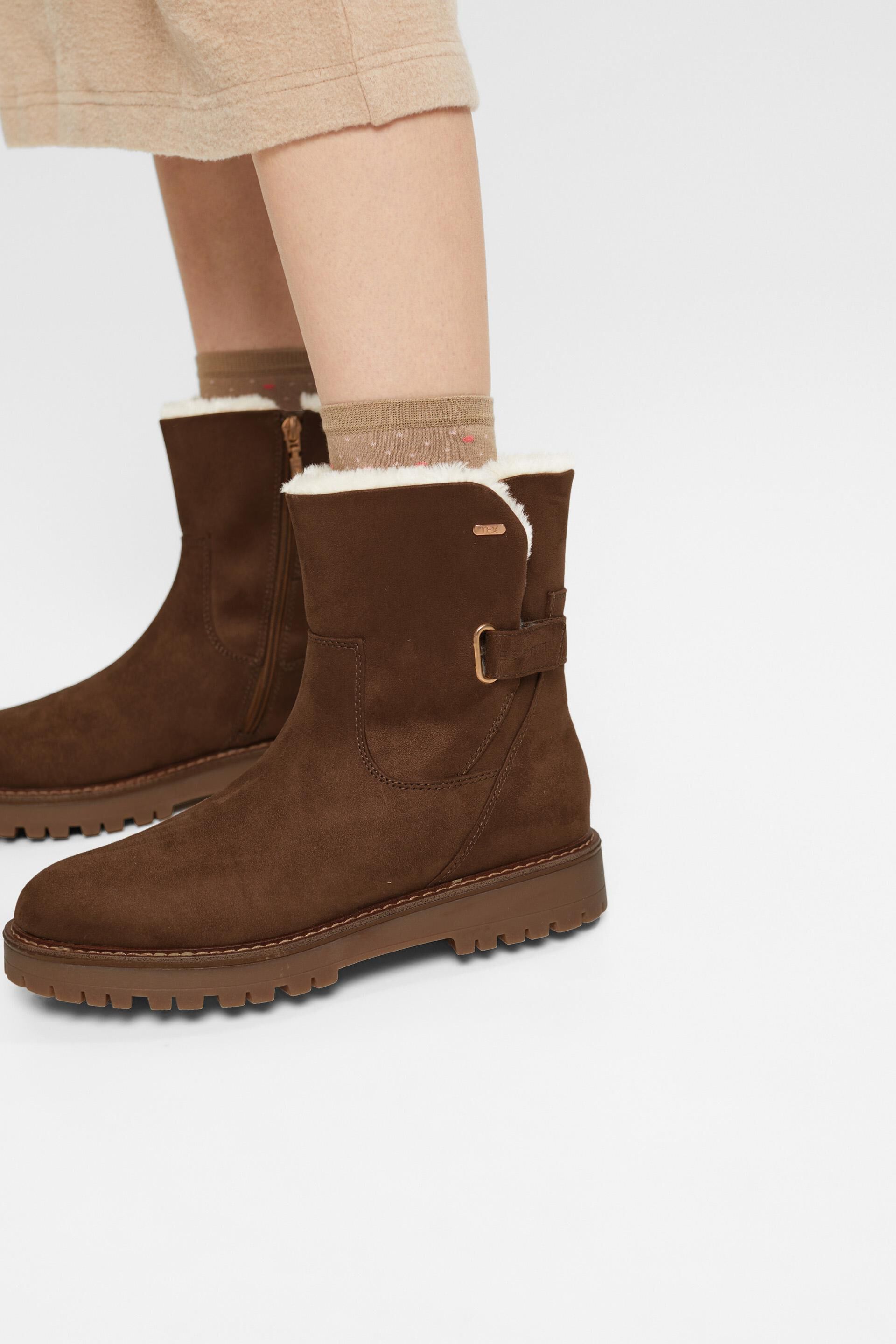 Bottes en suédine