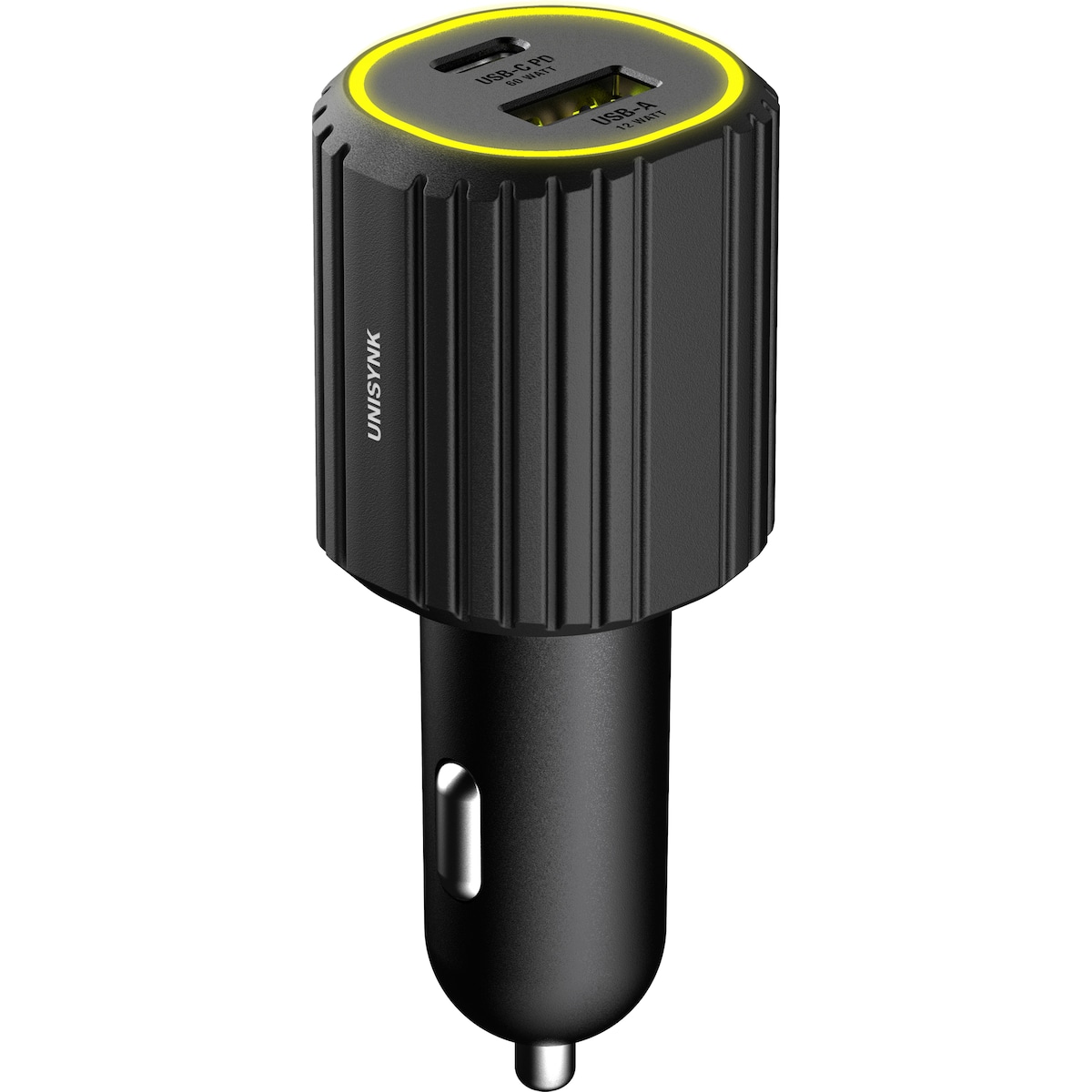 Unisynk USB-C/USB-A billader (sort)
