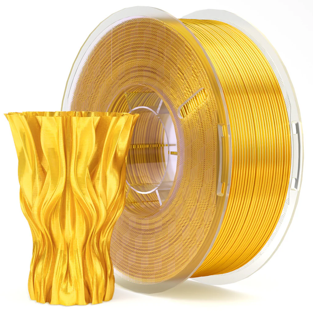 Elegoo  PLA Silk Gold, 1,75 mm / 1000 g    PLA mit seidigem Finish in Gold