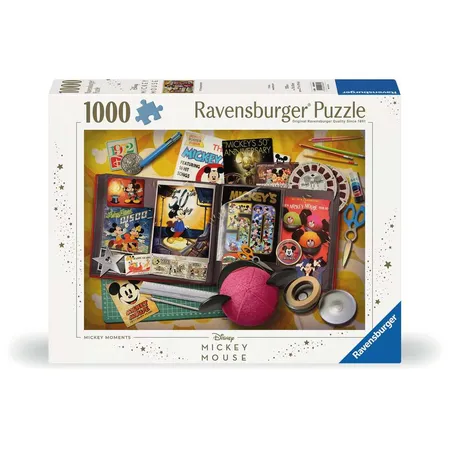 RavensburgerPuzzle - Disney: 1970 Mickey Moments, 1000 Teile