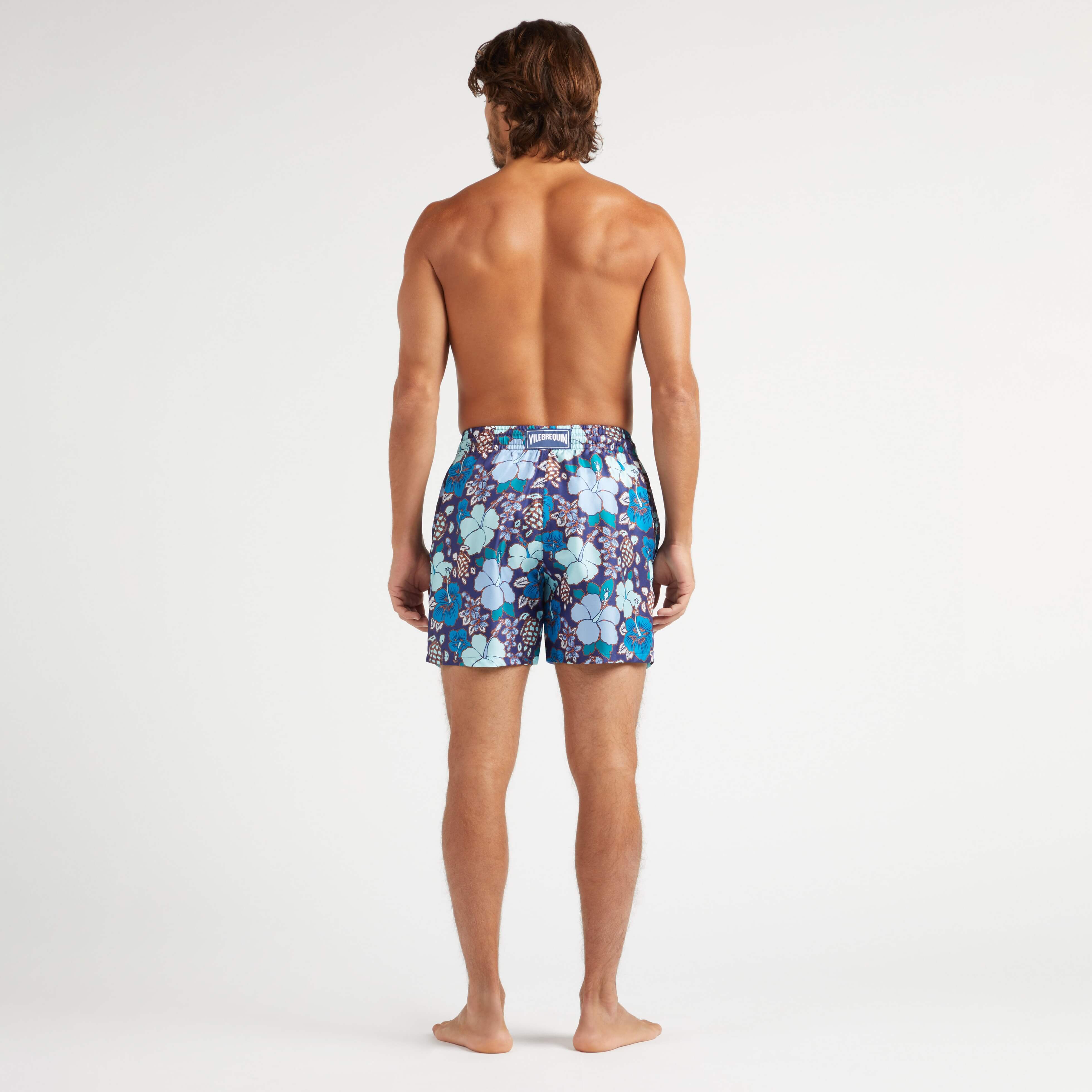 Bermuda en Soie Homme Tropical Turtles