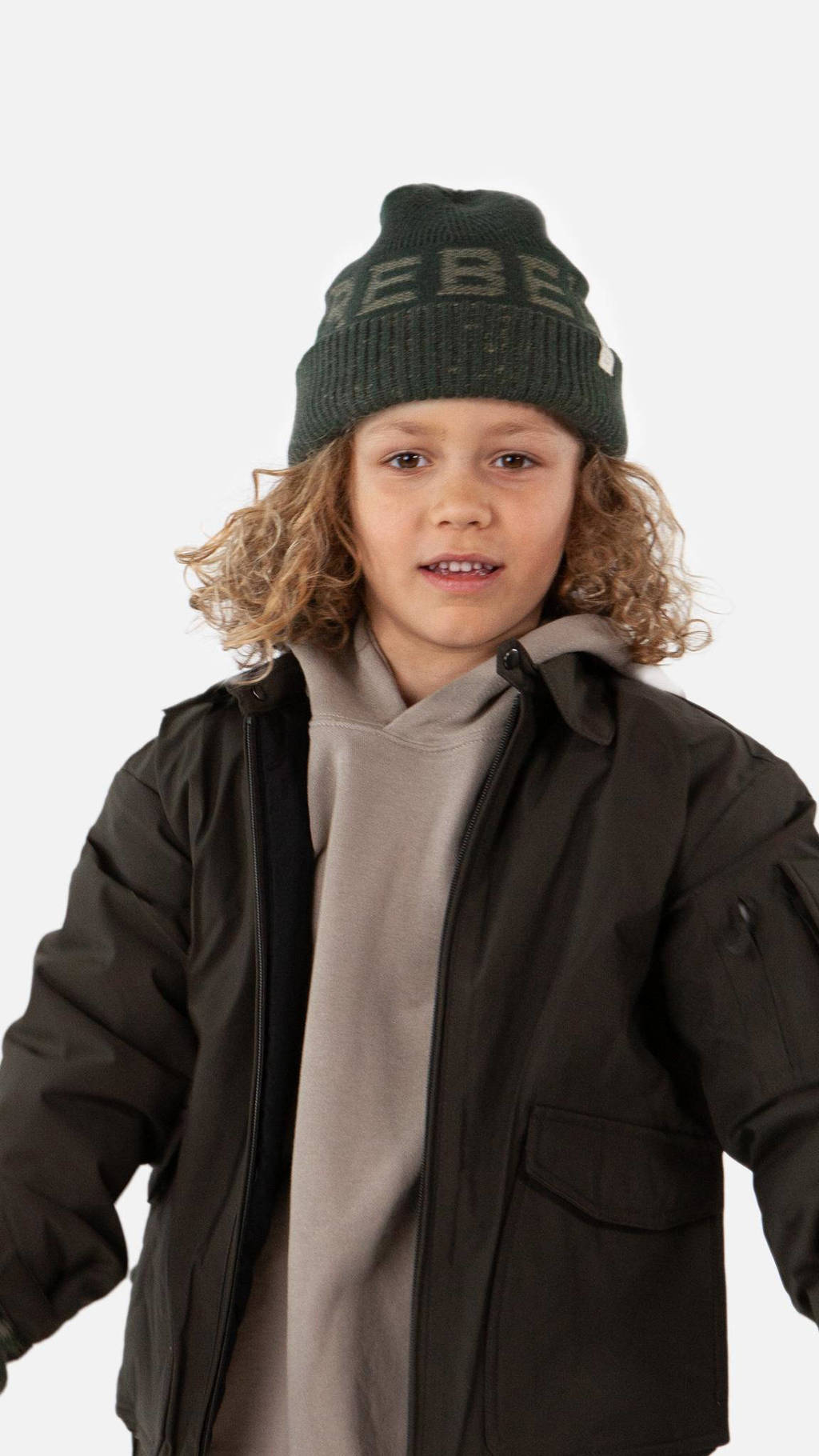 gebreide Beanie Rebeller groen