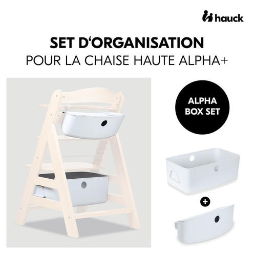 Boîtes de rangements Alpha et Beta Box Set - Blanc - HAUCK