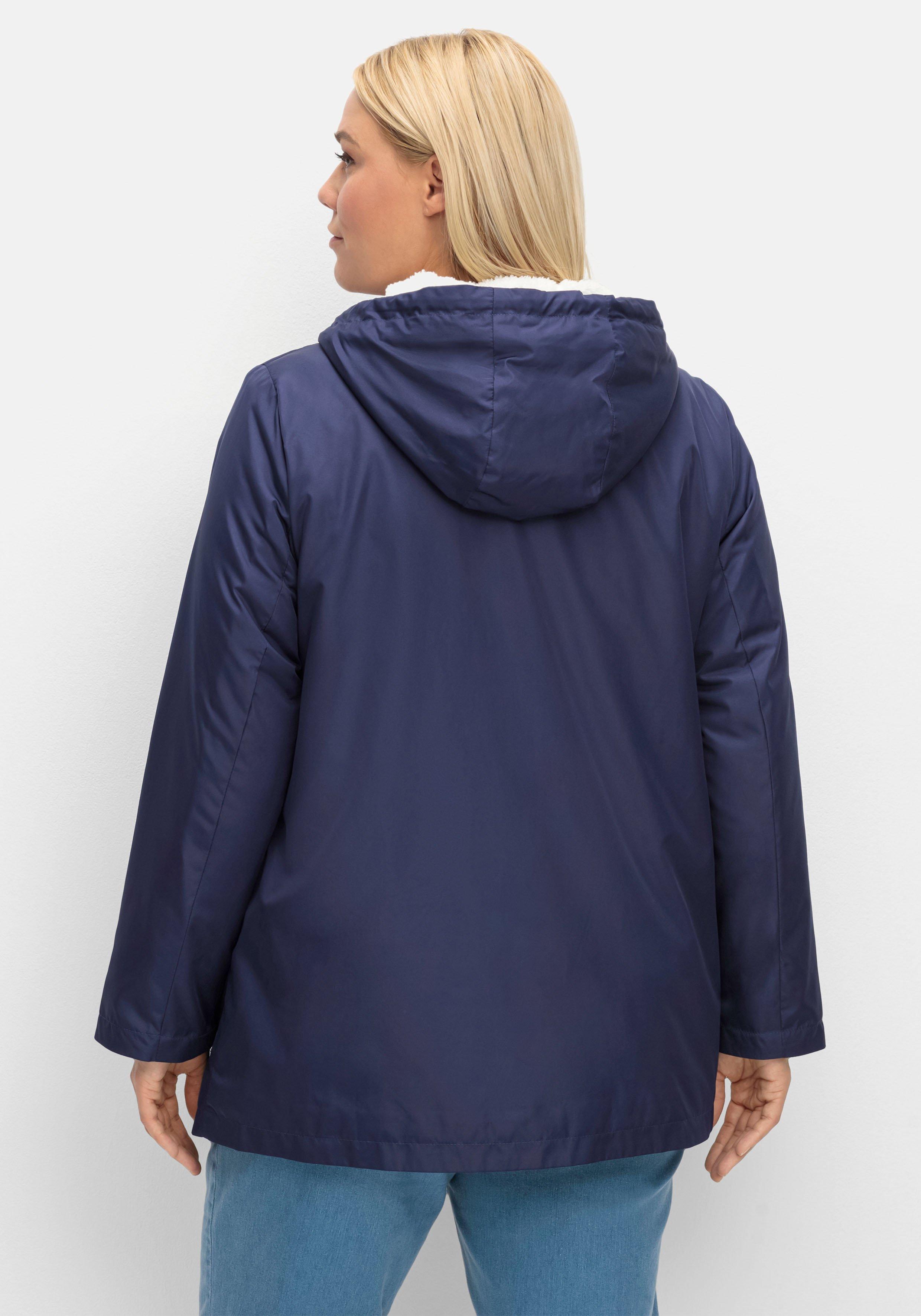 Windjacke mit Futter aus Teddyfleece