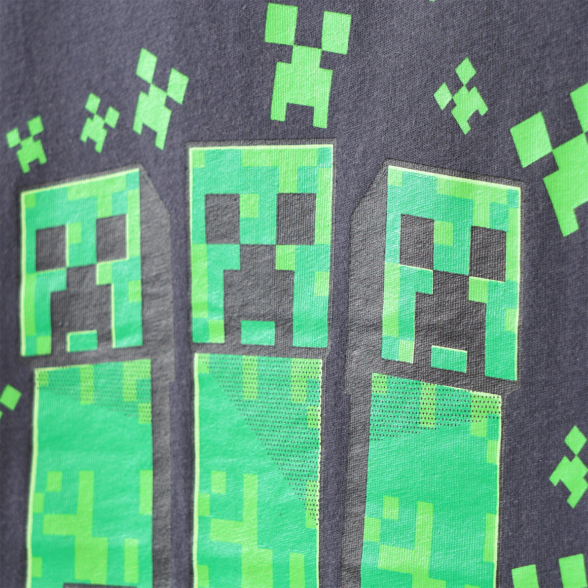 Topolino Minecraft Shorty mit Prints dunkelgrau