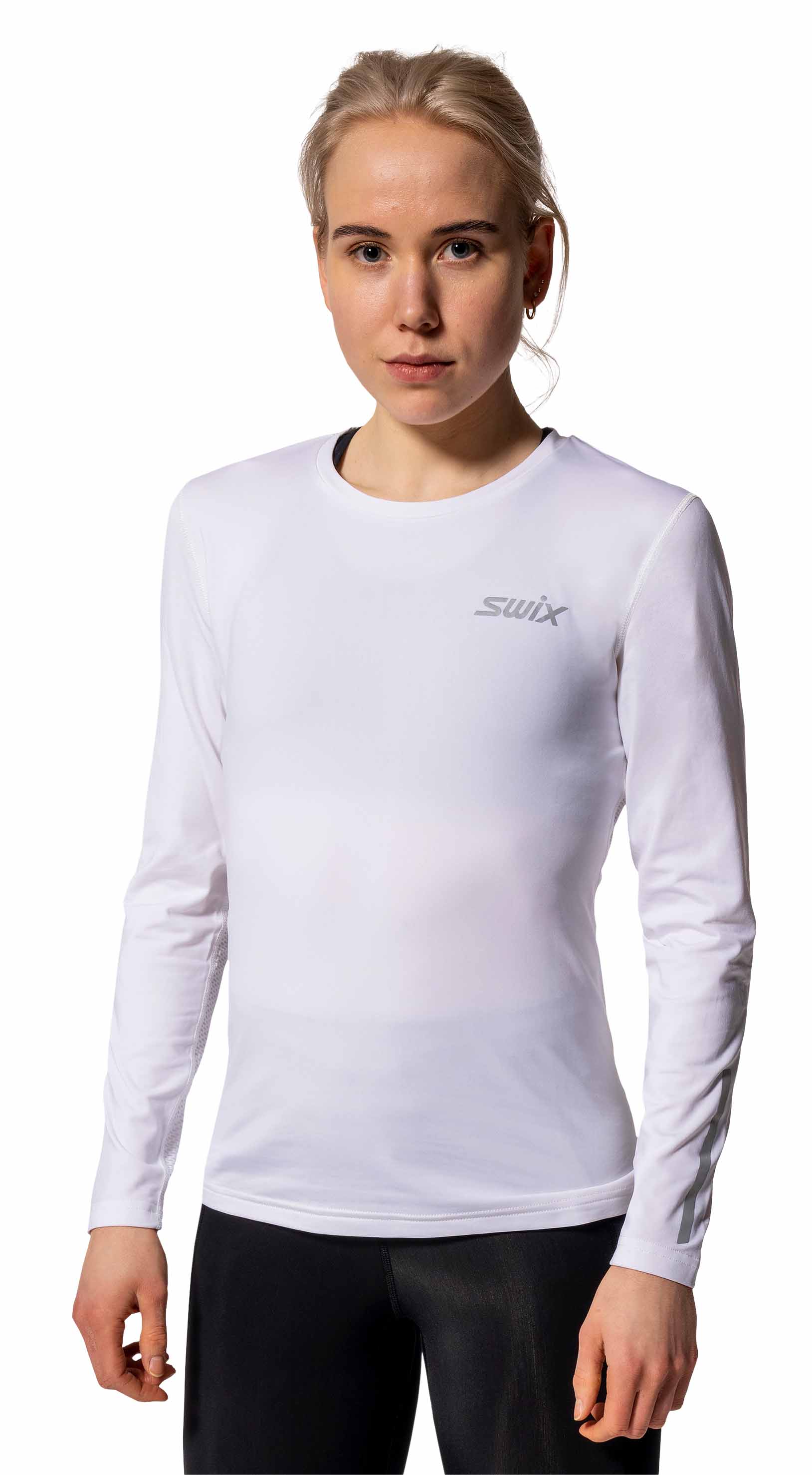 Pace NTS Long Sleeve Baselayer Dame Bright white