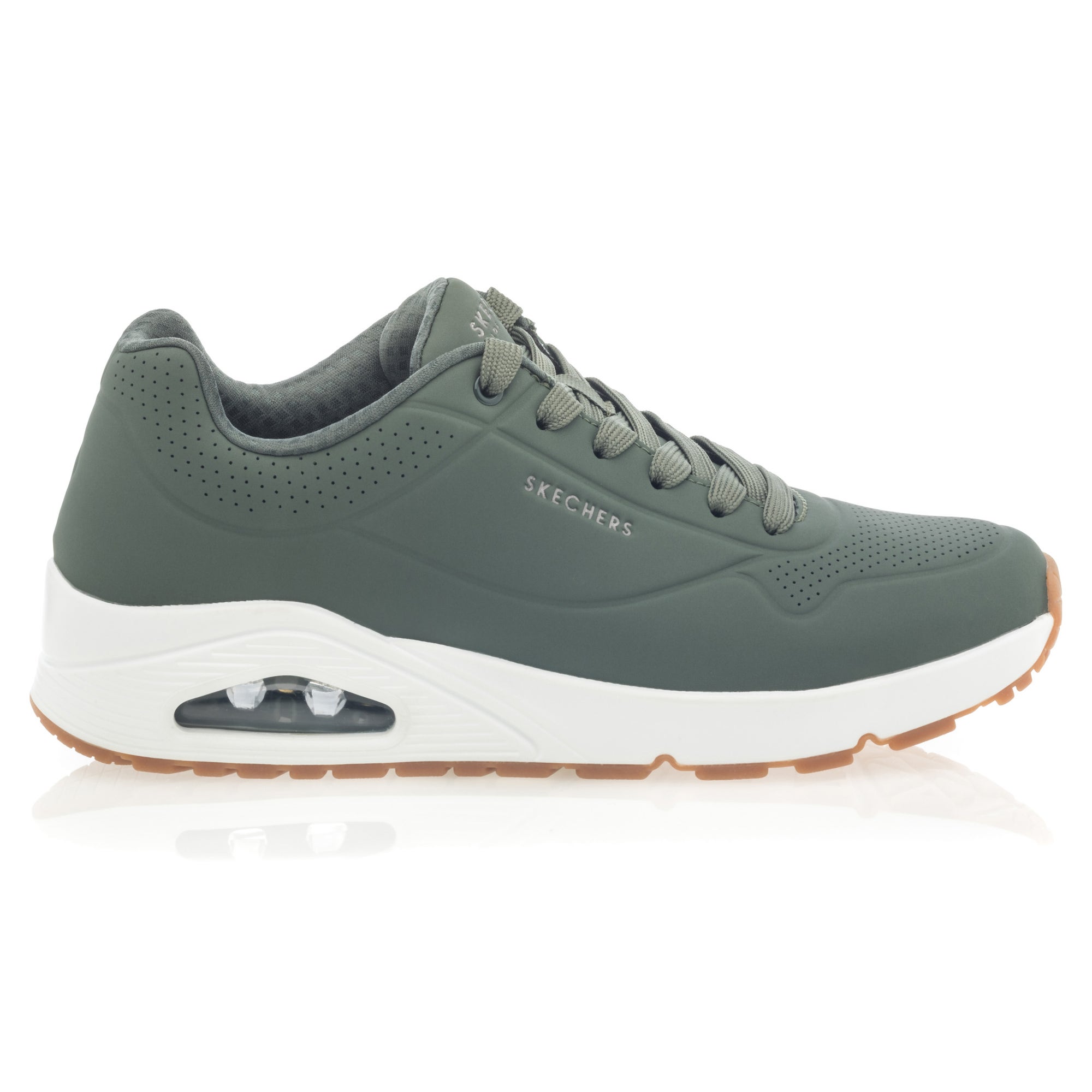 Baskets Homme kaki