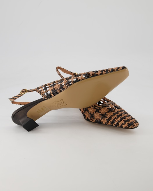 George Watts G9510 Slingpumps in Mehrfarbig