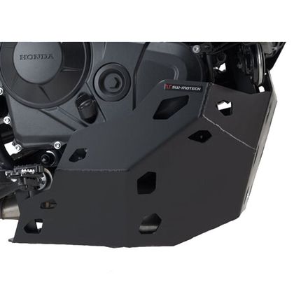 Sabot moteur SW-MOTECH ALUMINIUM - Noir