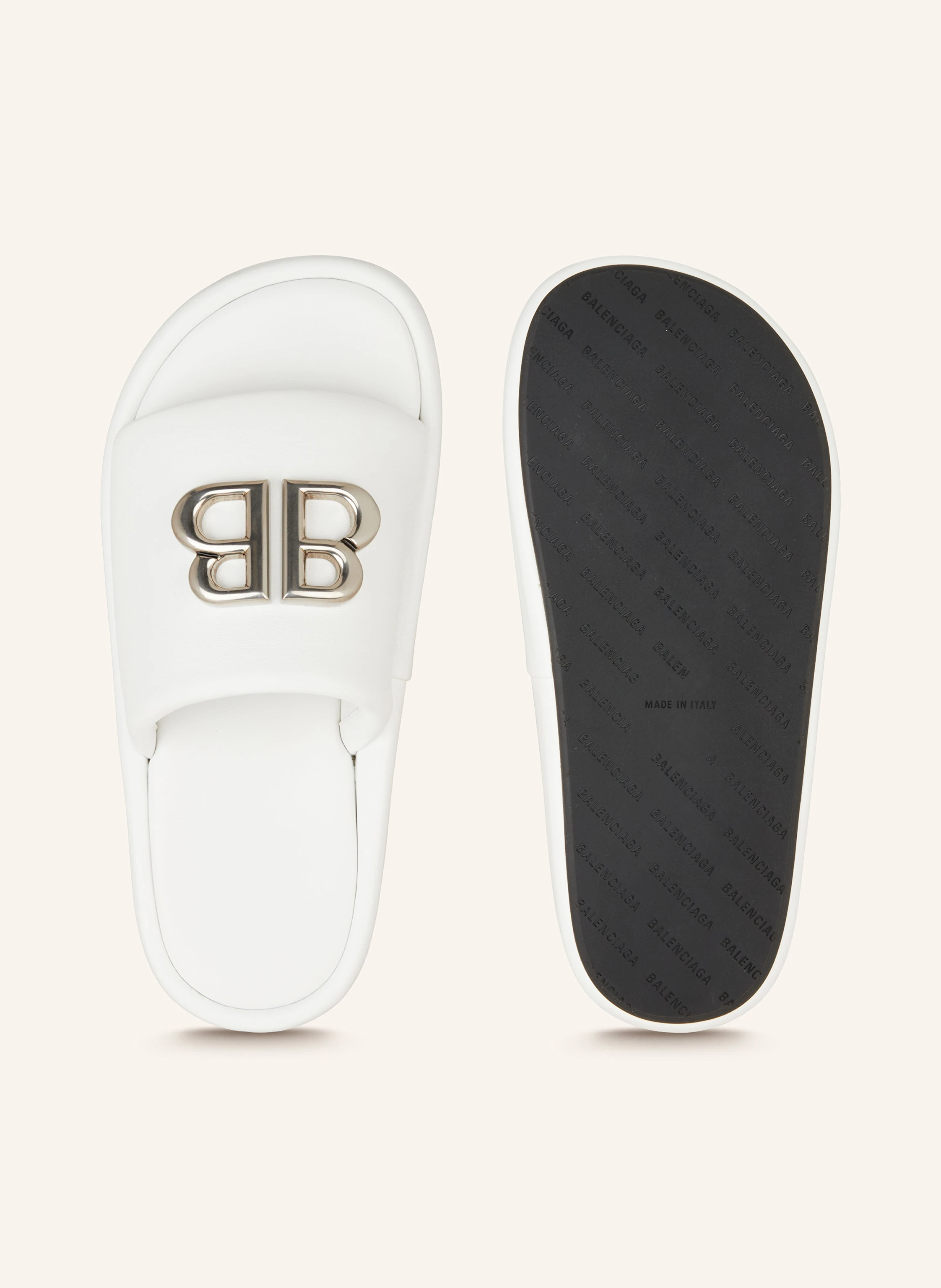 BALENCIAGA Plateau-Pantoletten RISE SLIDE