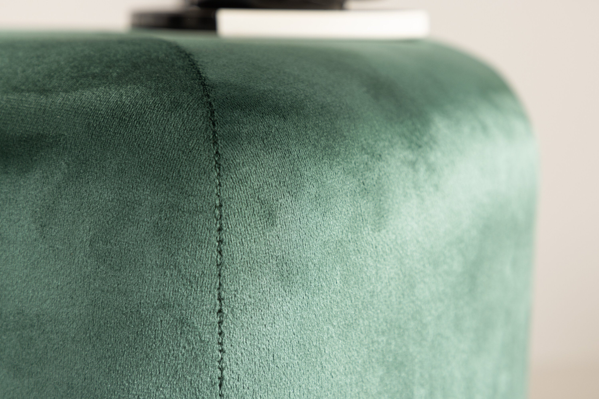 Volda Poef - Groen velours